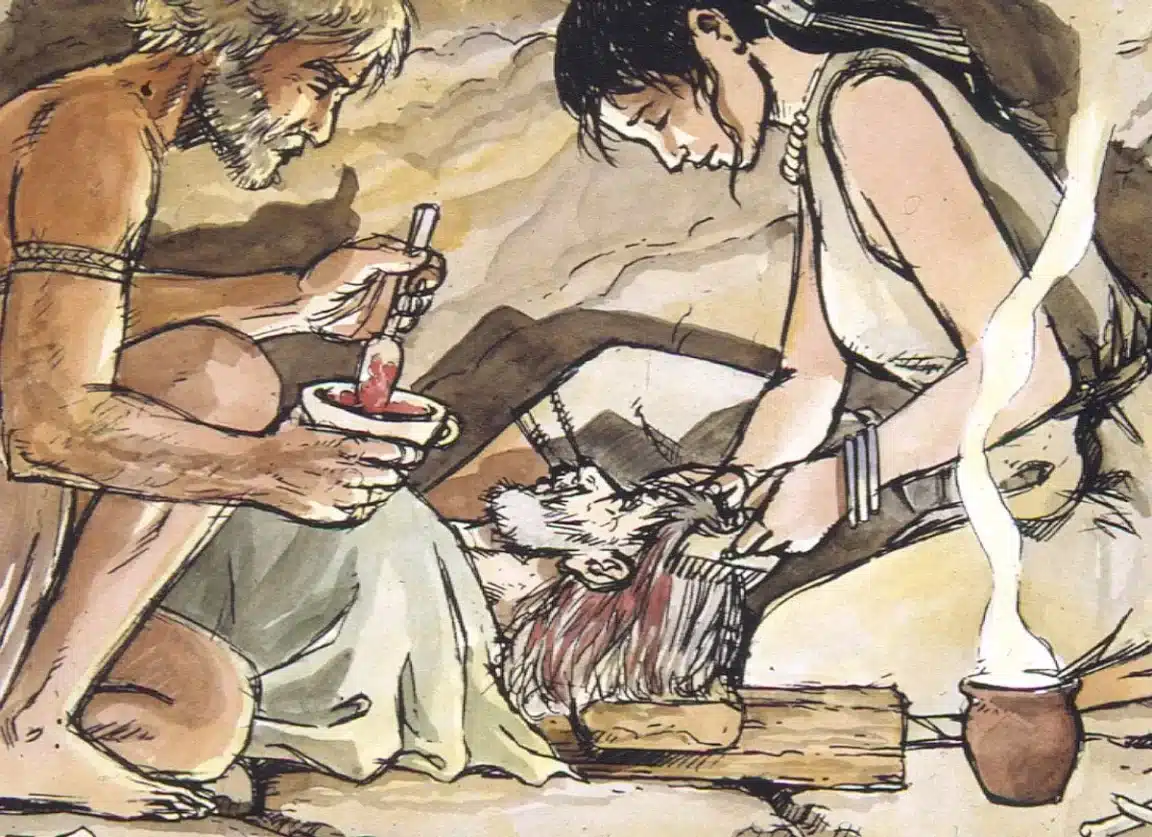 cheveux drogue hallucinogène âge de bronze