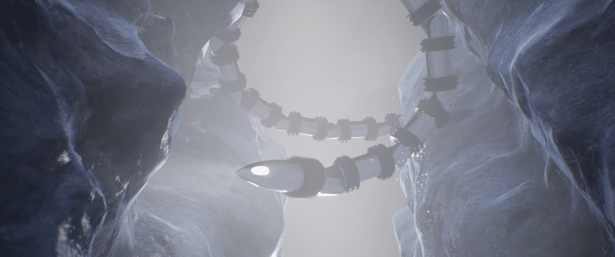 Exobiology Extant Life Surveyor (EELS) robot-serpent encelade