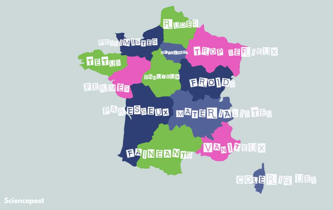 carte France régions réputation français selon ChatGPT