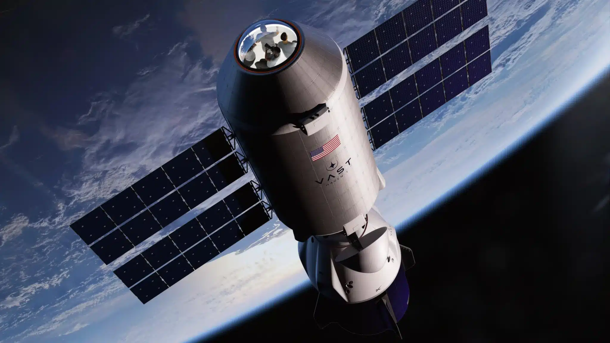 spacex VAST Haven-1 station