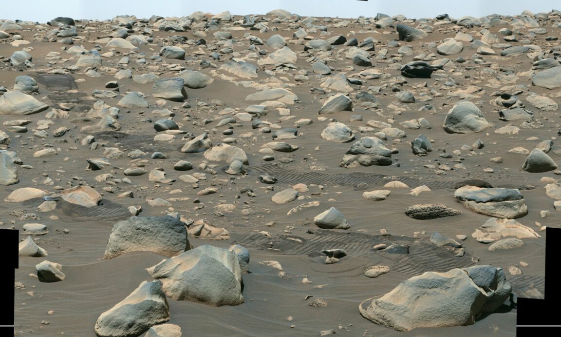 Mars rivière Perseverance