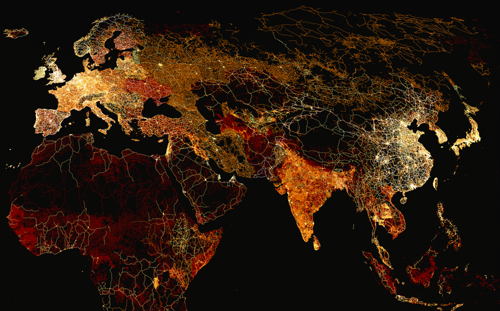 capture carte monde routes