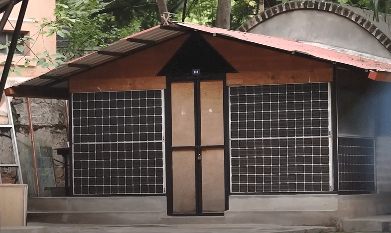 maison panneau solaire