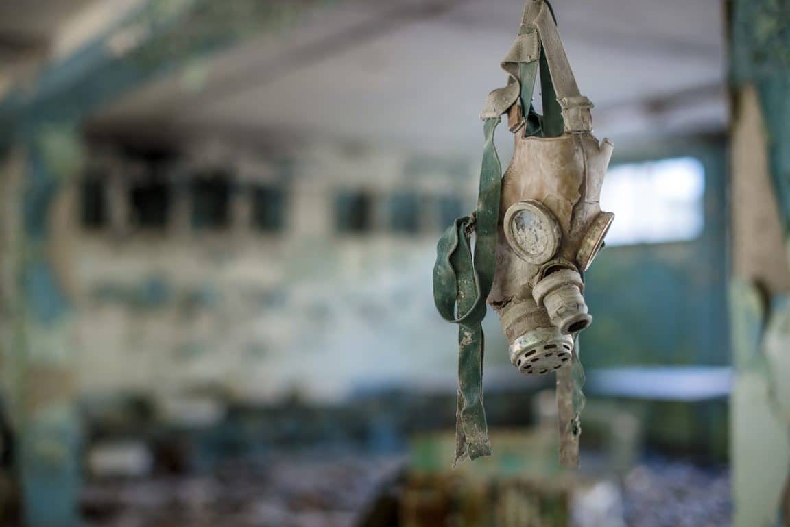 masque à gaz Tchernobyl