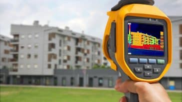 immeuble caméra thermique