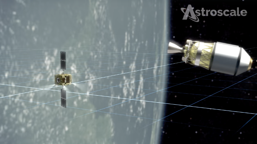 Astroscale débris fusée