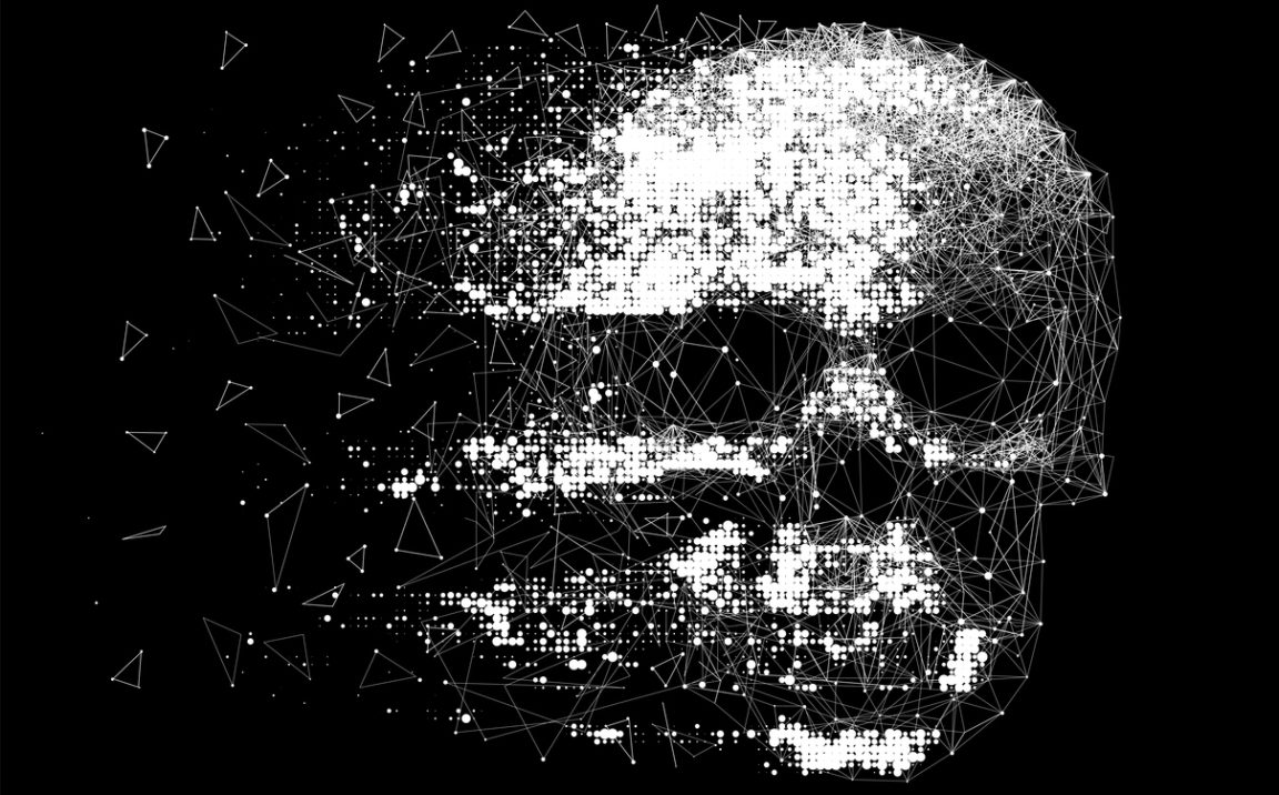 squelette mort numérique
