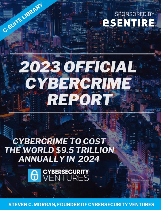 rapport 2023 Cybersecurity Ventures