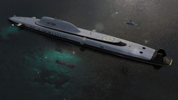 yacht sous-marin luxe