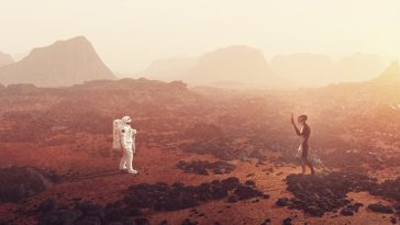 signal Mars extraterrestre