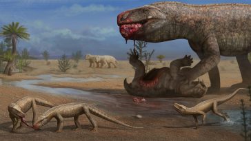 Prestosuchus chiniquensis reptile