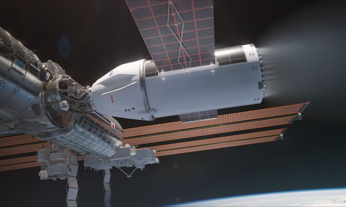 spacex iss Dragon