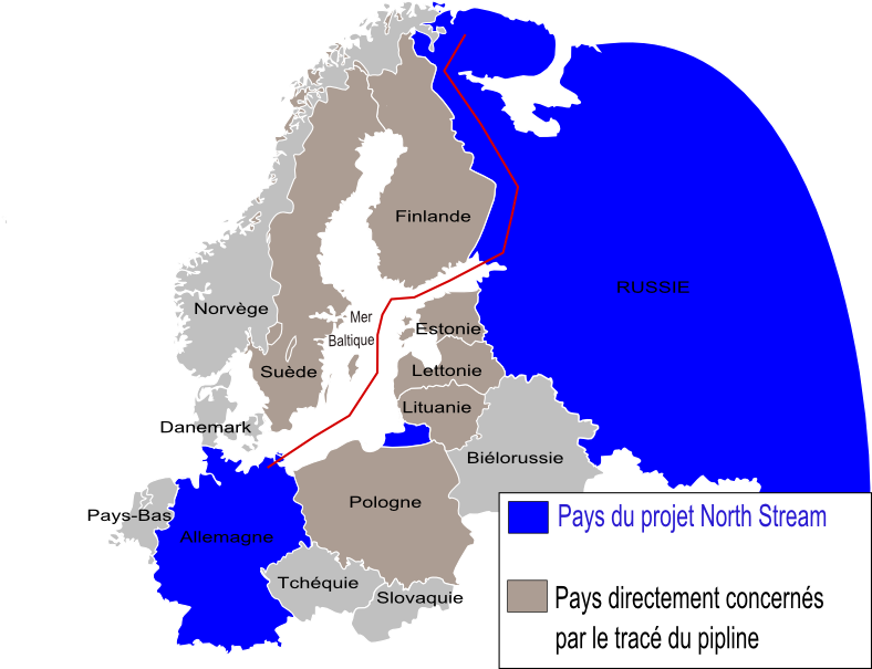 North Stream gazoducs