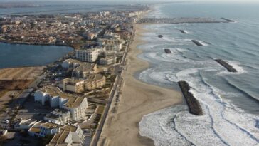 érosion côtière structure béton