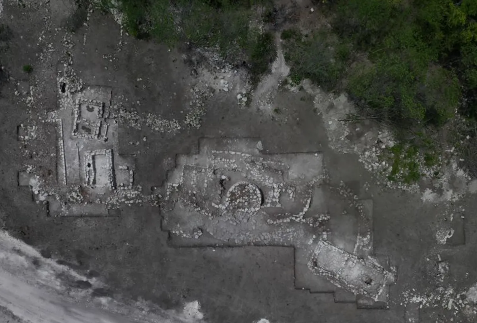Temple maya au sud du Mexique