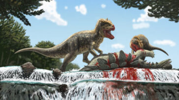 Alpkarakush kirgyzicus dinosaure