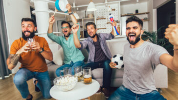 regarder du sport visionner les JO fans de football