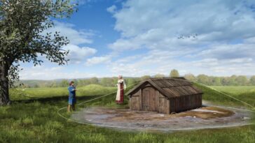 viking maisons funéraires