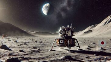 Un atterrisseur spatial japonais