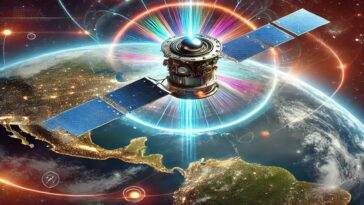 Satellite en orbite
