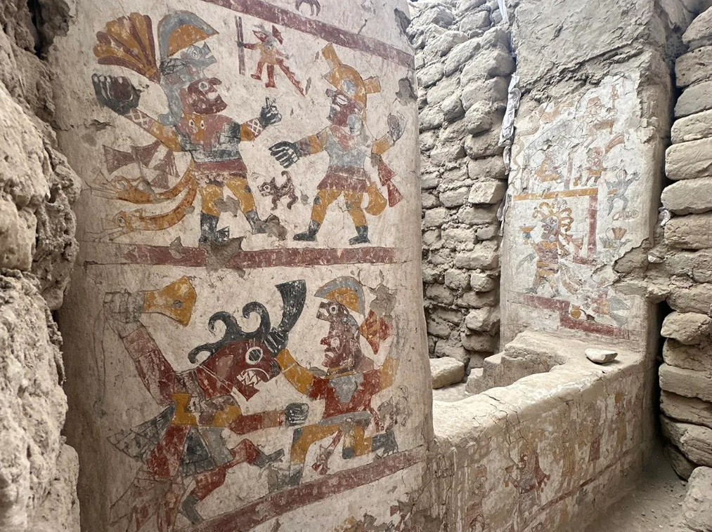 salle de trône Pérou Pañamarca culture Moche Mochicas