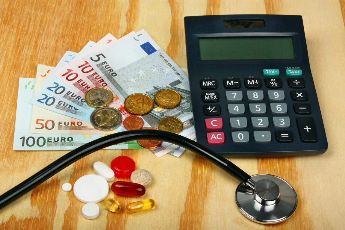 Soins de santé coût prix dépenses remboursement sécurité sociale mutuelle consultation stéthoscope médicaments