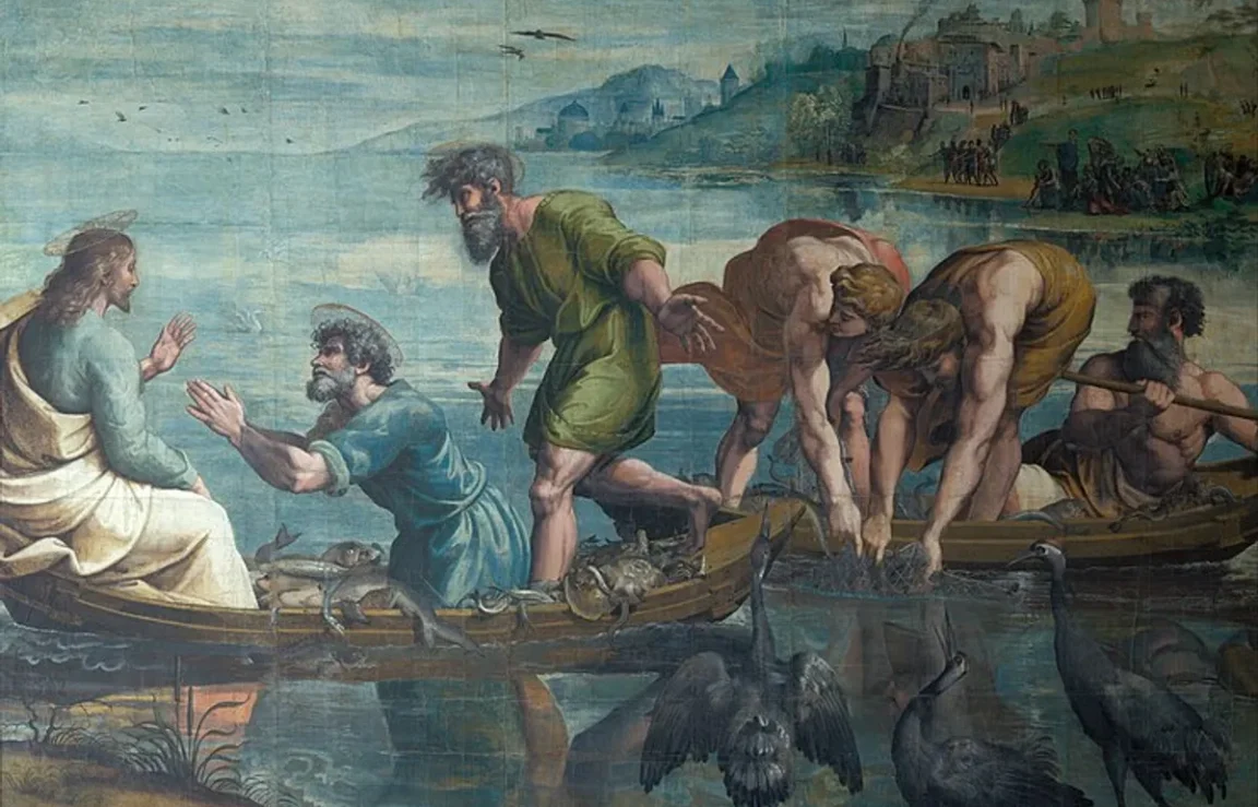 Jésus Pêche miraculeuse