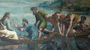 Jésus Pêche miraculeuse