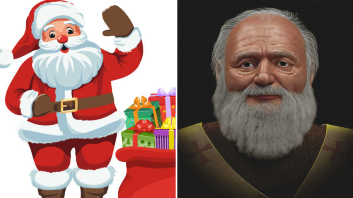 Pere Noel Saint Nicolas de Myre