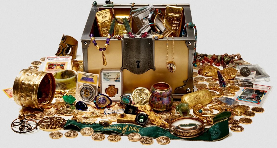 chasse au trésor butin