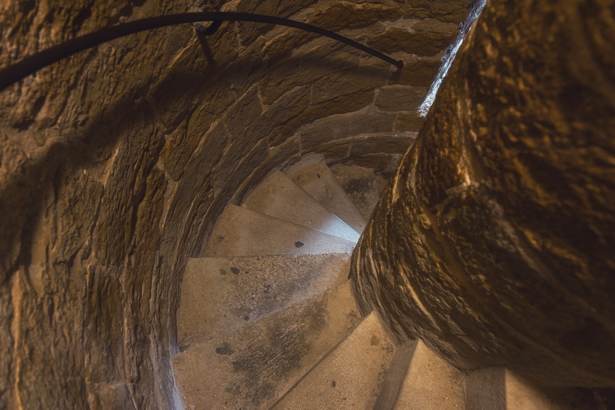 escaliers ch&acirc;teaux