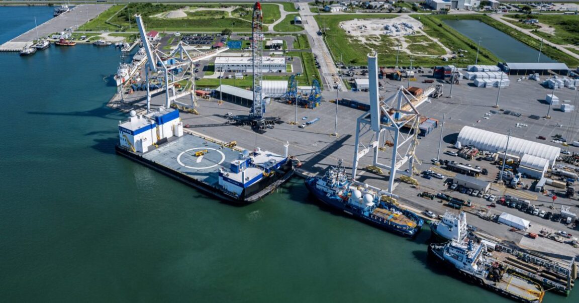 barge récupération Blue Origin