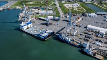 barge récupération Blue Origin