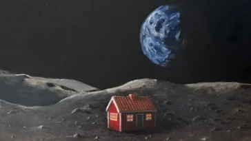 maison rouge cottage Lune