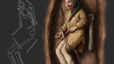 tombe femme guerrière hongrie