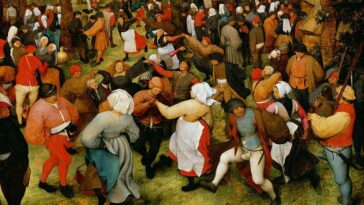 La Danse de la mariée en plein air, Pieter Brueghel l'Ancien
