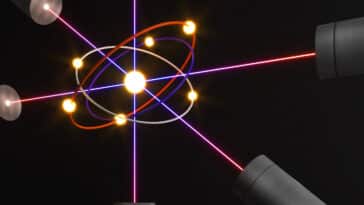 faisceau d'électrons