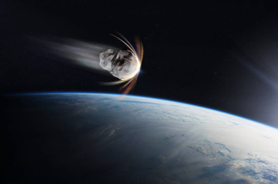 cratère météorite