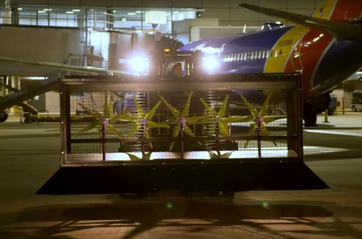 module énergie éolienne avion