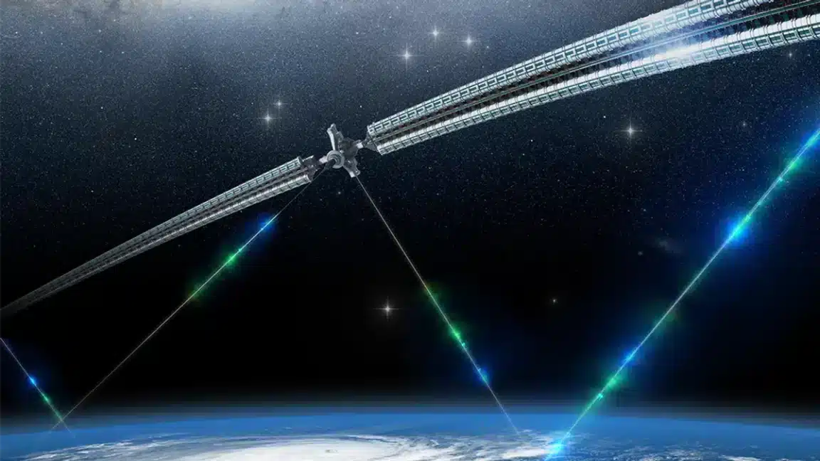 structures biomécaniques gigantesques dans l'espace