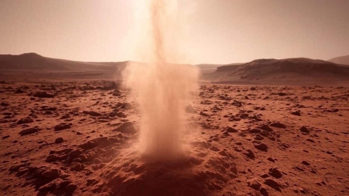 Mars diables de poussière