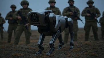 armée chien robots