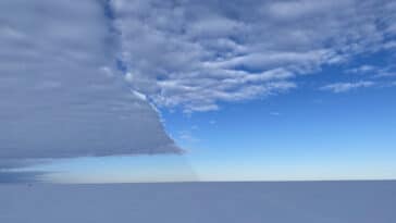 Antarctique rivières atmosphériques