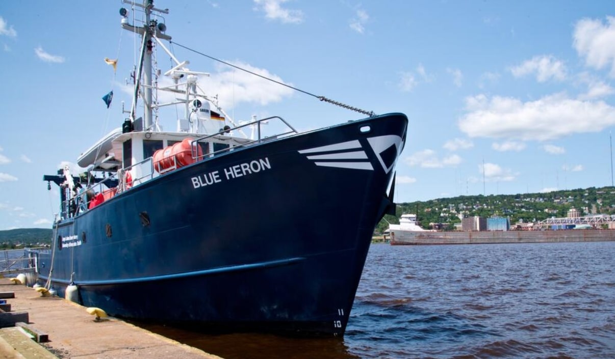 Blue Heron navire recherche