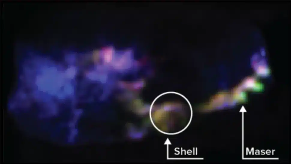 nuage voie lactée galaxie