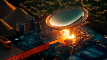 concentrateur solaire déchets