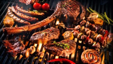 barbecue viande