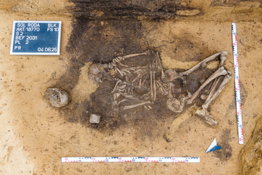 sépultures porte-bébés