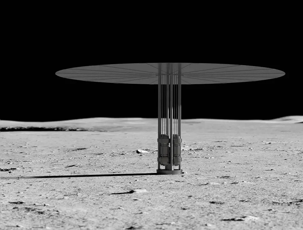 nucléaire lune nasa