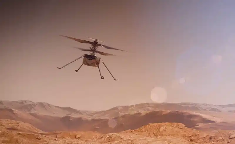hélicoptères mars